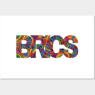BRICS COLORFUL Posters and Art
